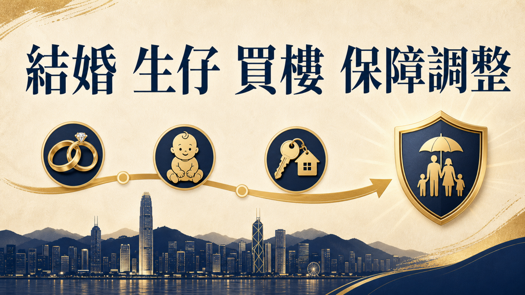 結婚、生仔、買樓——人生三大里程碑，保障點樣跟住調？