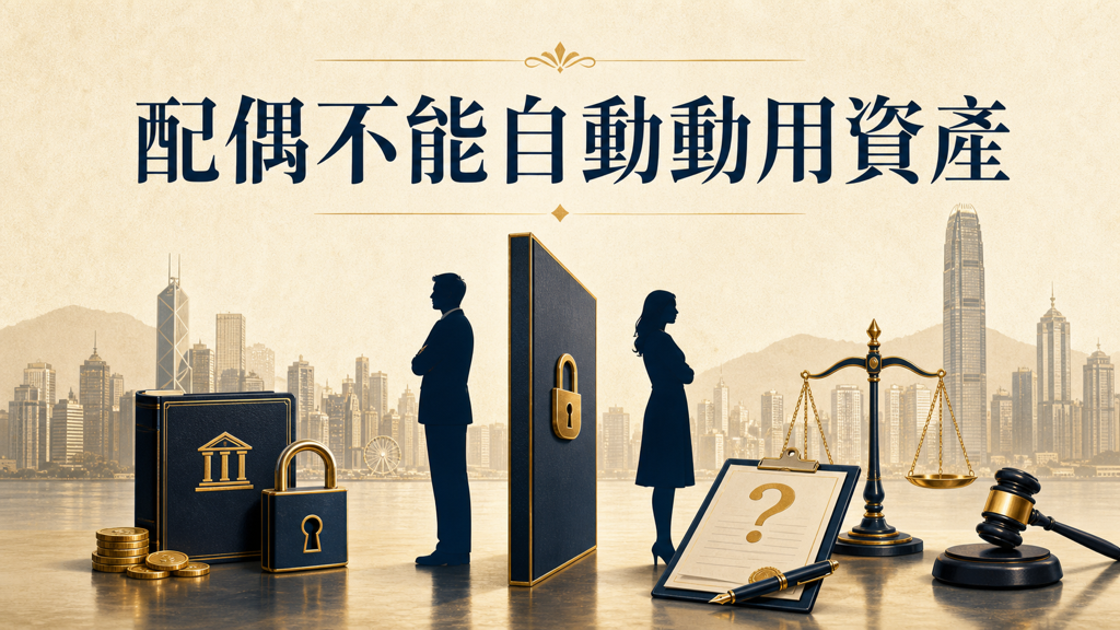 原來配偶不能自動管理你的資產